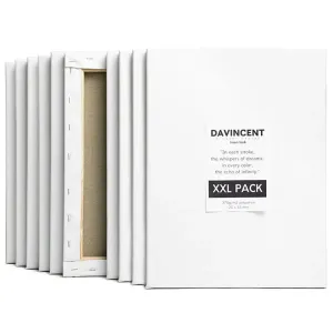 Imitált vászontányér DAVINCENT 10 db | different dimensions