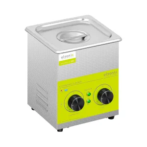 Ultrahangos tisztító - 1,3 liter - 60 W - PROCLEAN 1.3MS - rozsdamentes acél | ulsonix