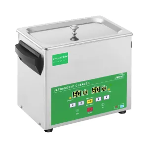 Ultrahangos tisztító - 3 liter - 80 W - Gyors memória Eco | ulsonix