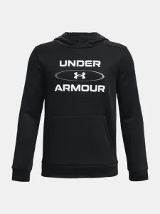 Under Armour UA Armour Fleece Graphic HD Gyerek Melegítő felső Fekete
