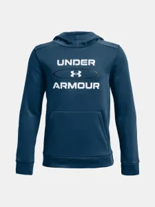 Under Armour UA Armour Fleece Graphic HD Gyerek Melegítő felső Kék #179738