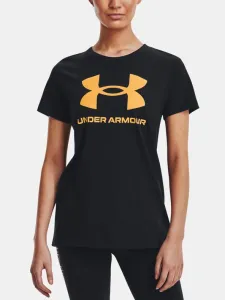 Under Armour UA Sportstyle Logo Póló Fekete #181581