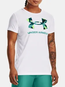 Under Armour UA Sportstyle Logo SS Póló Fehér #168430