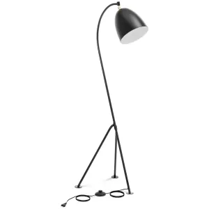 Ívlámpa - mozgatható fém lámpaernyő - 40 W - magasság: 125 cm | Uniprodo