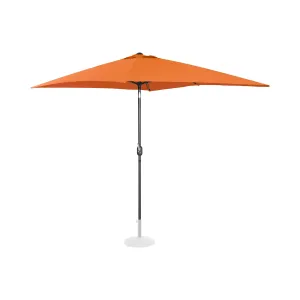 Napernyő nagy - narancssárga - négyszögletes - 200 x 300 cm - dönthető | Uniprodo