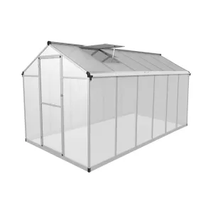 Üvegház - 361 x 178 x 195 cm - polikarbonát + alumínium | Uniprodo