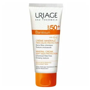 Uriage Ásványi védőkrém arcra és testre SPF 50+ Bariésun (Very High Protection Mineral Cream) 100 ml