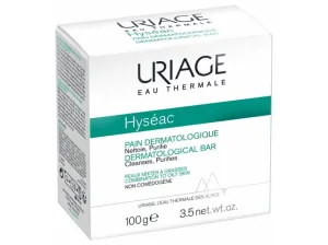 Uriage Tisztító szilárd szappan kombinált és zsíros bőrre Hyseac (Dermatological Bar) 100 g