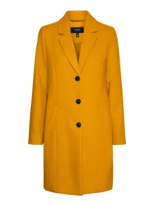 Vero Moda Női kabát VMCALACINDY Regular Fit 10267120 Golden Yellow Solid S