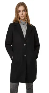 Vero Moda Női kabát VMPAULA Regular Fit 10248801 Black Solid L