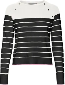 Vero Moda Női pulóver VMALMA Regular Fit 10300043 Black L