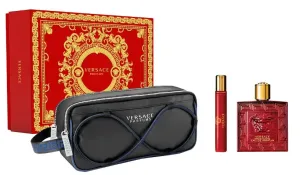 Versace Eros Flame - EDP 100 ml + EDP 10 ml + kozmetikai táska