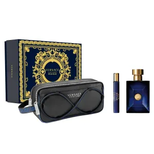 Versace Versace Pour Homme Dylan Blue - EDT 100 ml + EDT 10 ml + kozmetikai táska