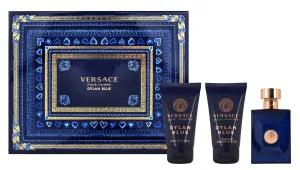 Versace Versace Pour Homme Dylan Blue - EDT 50 ml + borotválkozás utáni balzsam 50 ml + tusfürdő 50 ml