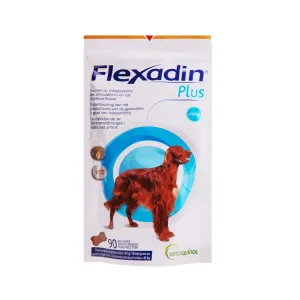 90 falatnyi darab - Flexadin Plus közepes és nagytestű kutyafajták számára