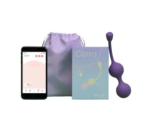 Vibio Clara - okos, akkus, vibrációs gésagolyó (lila)