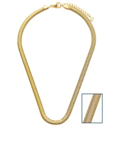 Viceroy Jellegzetes aranyozott acél nyaklánc Chic 1372C01012