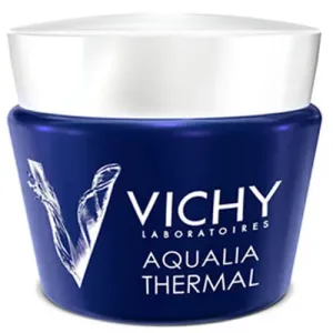 Vichy Intenzív éjszakai ellátás a fáradtság jelei ellen Aqualia Thermal Night Spa (Replenishing Anti-Fatigue Cream-Gel) 75 ml