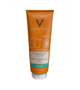 Vichy Fényvédő krém SPF 50+ Capital Soleil (Fresh Protective Milk) 300 ml