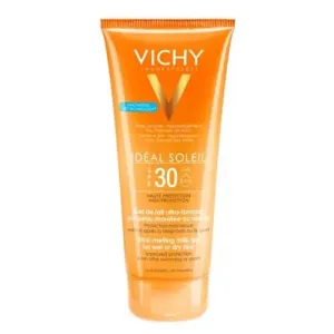 Vichy Ultratající tejipari gél érzékeny bőrre SPF 30 Ideal Soleit (Ultra olvadási Milk-Gel) 200 ml