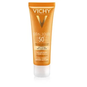 Vichy Pigmentfoltok elleni védő krém SPF 50+ Idéal Soleil 50 ml