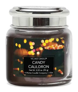 Village Candle Illatgyertya Üst tele finomságokkal (Candy Cauldron) 92 g
