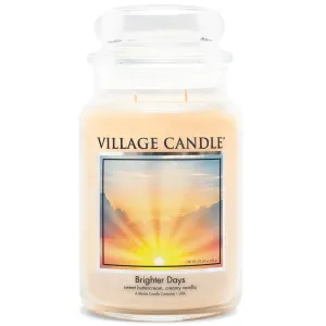 Village Candle Illatgyertya üveg mécsesben Brighter Days 602 g