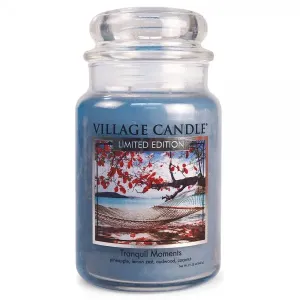 Village Candle Illatgyertya üvegben Békés pillanatok (Tranquil Moments) 602 g
