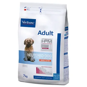 2x7kg Felnőtt ivartalanított kis és játék Virbac Veterinary HPM - Száraz kutyatáp