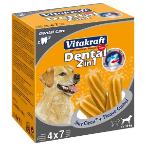 12x180g Vitakraft Dental 3in1 medium kutyasnack