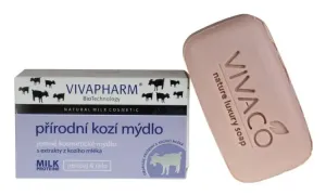 Vivaco 100 g természetes kozmetikai szappan kecsketej kivonattal (szilárd)