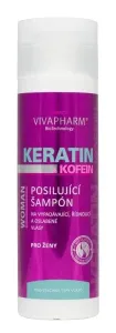 Vivaco Keratint erősítő sampon koffeinnel nők számára 200 ml