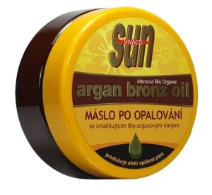 Vivaco Napozás utáni bőrpuhító vaj Argan bronz oil 200 ml