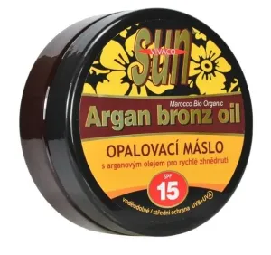 Vivaco Vital barnítóvaj Argan bronz oil OF 15 200 ml