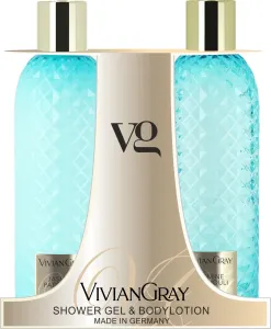 Vivian Gray Kozmetikai testápoló szett Jasmine & Patchouli (Shower Gel & Body Lotion)