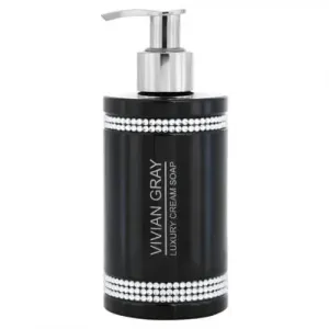 Vivian Gray Krémes folyékony szappan Black Crystals (Luxury Cream Soap) 250 ml