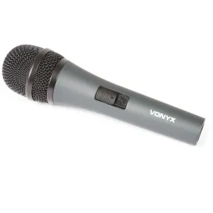 Vonyx DM825, dinamikus mikrofon, XLR, kábel mellékelve