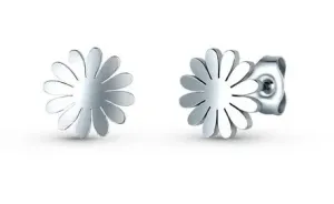 Vuch Gyengéd acél fülbevaló Virágok Riterra Silver