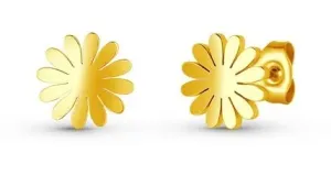 Vuch Gyengéd aranyozott fülbevaló Virágok Riterra Gold