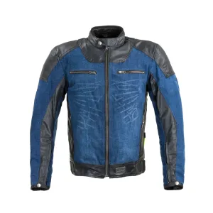 Motoros kabát W-TEC Kareko  kék  XXL