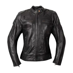 Női bőr motoros kabát W-TEC Urban Noir Lady  3XL  fekete