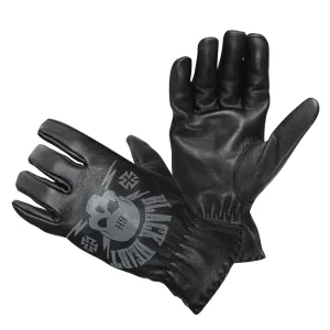 Bőr motoros kesztyű W-TEC Black Heart Skull Gloves  L  fekete