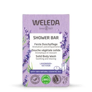 Weleda Levendula relaxációs szappan Lavender + Vetiver (Shower Bar) 75 g