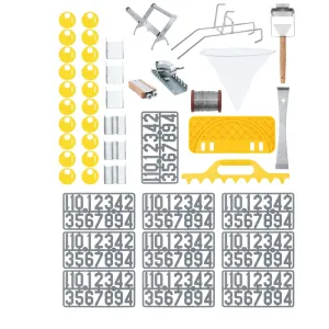 Méhész start csomag - 45 részes - kaptárvas - méhész drót - feszítő - heveder rakodó kaptárhoz - számjegyek - vödörtartó - fedelező eszköz | Wiesenfield