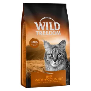 3x2kg Wild Freedom gabomanetes macska szárazeledel -Senior Wide Country - szárnyas