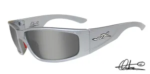 Napszemüveg Wiley X WX ZAK - limitált kiadás  Ezüst csillogó / Silver flash