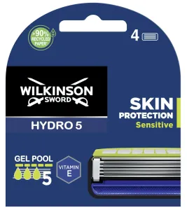Wilkinson Sword Tartalék fej Hydro 5 Skin Protection Bulldog Sensitive 4 db