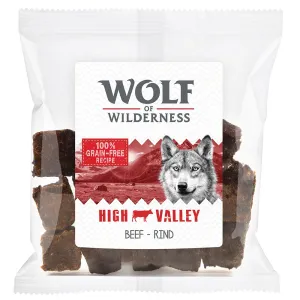 180g Wolf of Wilderness Wild Bites kutyasnack - High Valley - marha