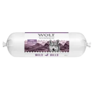 24x400g Wolf of Wilderness Adult Wurst nedves kutyatáp #995775