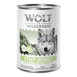 6x400g Wolf of Wilderness Adult 